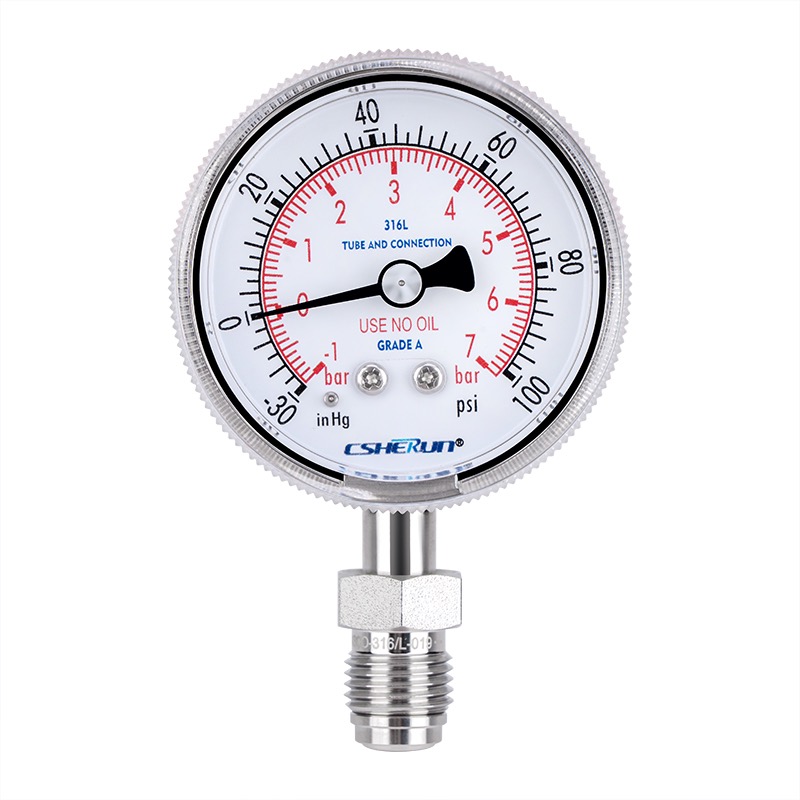 VCR 1/4 ซีลหน้าตัวผู้หมุนได้